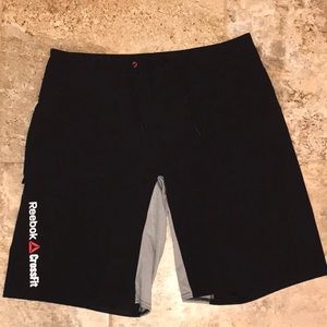 Reebok CrossFit Board Shorts, Black Size Large